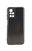 Чехол Soft Carbon для Xiaomi Redmi 10C бампер силикон черный