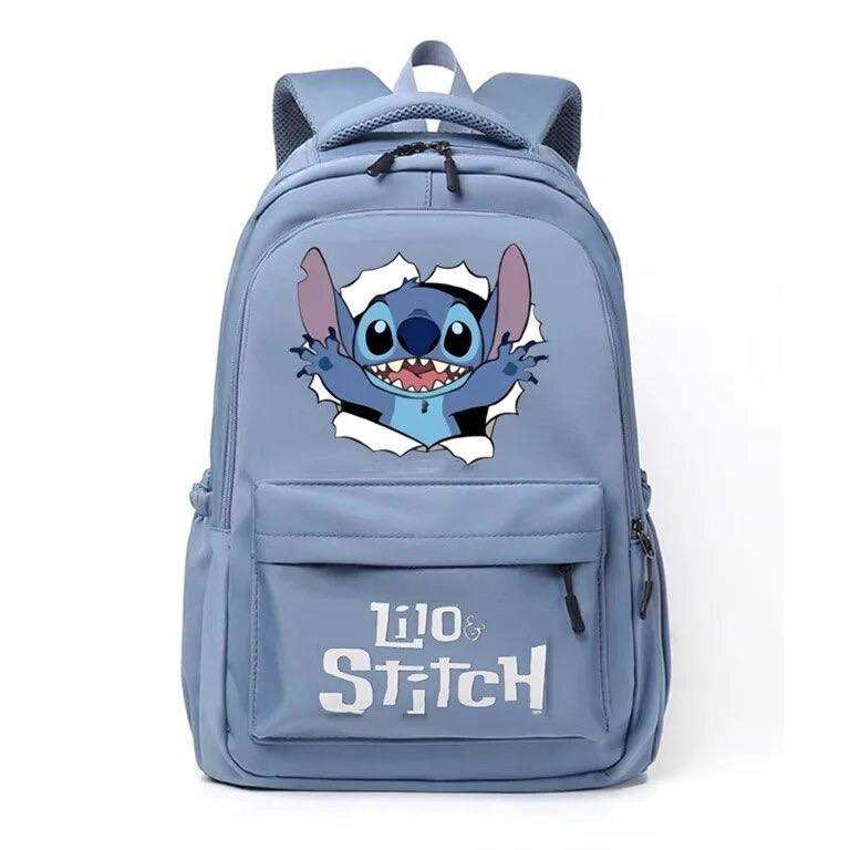 Рюкзак для дівчинки зі Стичем (Stitch) сірий