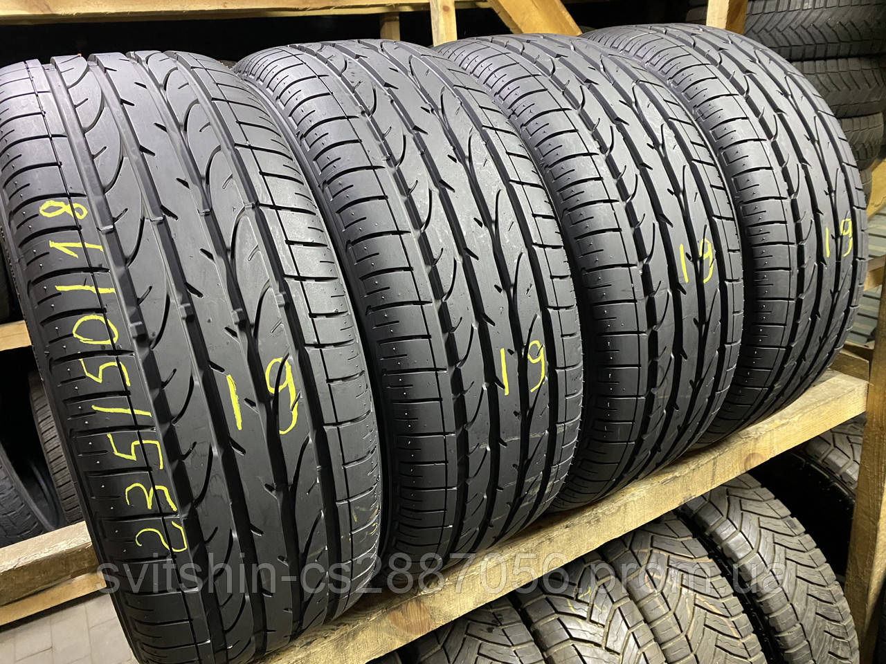 Шини Літо 235/50R18 Bridgestone Dualer H/P Sport 2019рік, фото 1