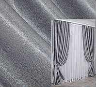 Комплект (2шт. 1,5х2,7м.) готовых штор из ткани "Софт". Код 157ш 30-035