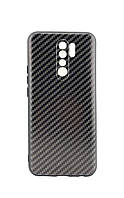 Чехол Soft Carbon для Xiaomi Redmi 9 бампер силикон черный