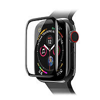 Защитное стекло Full Glue для Apple Watch Series 4/5/6/SE 44 mm