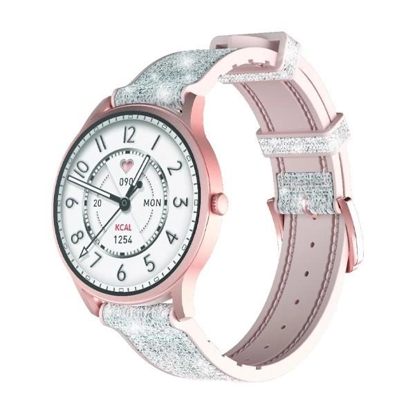 Розумний годинник Kieslect Lady Calling Watch Lora Silver Pink