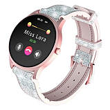 Розумний годинник Kieslect Lady Calling Watch Lora Silver Pink, фото 4