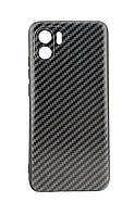 Чехол Soft Carbon для Xiaomi Redmi A1 бампер силикон черный