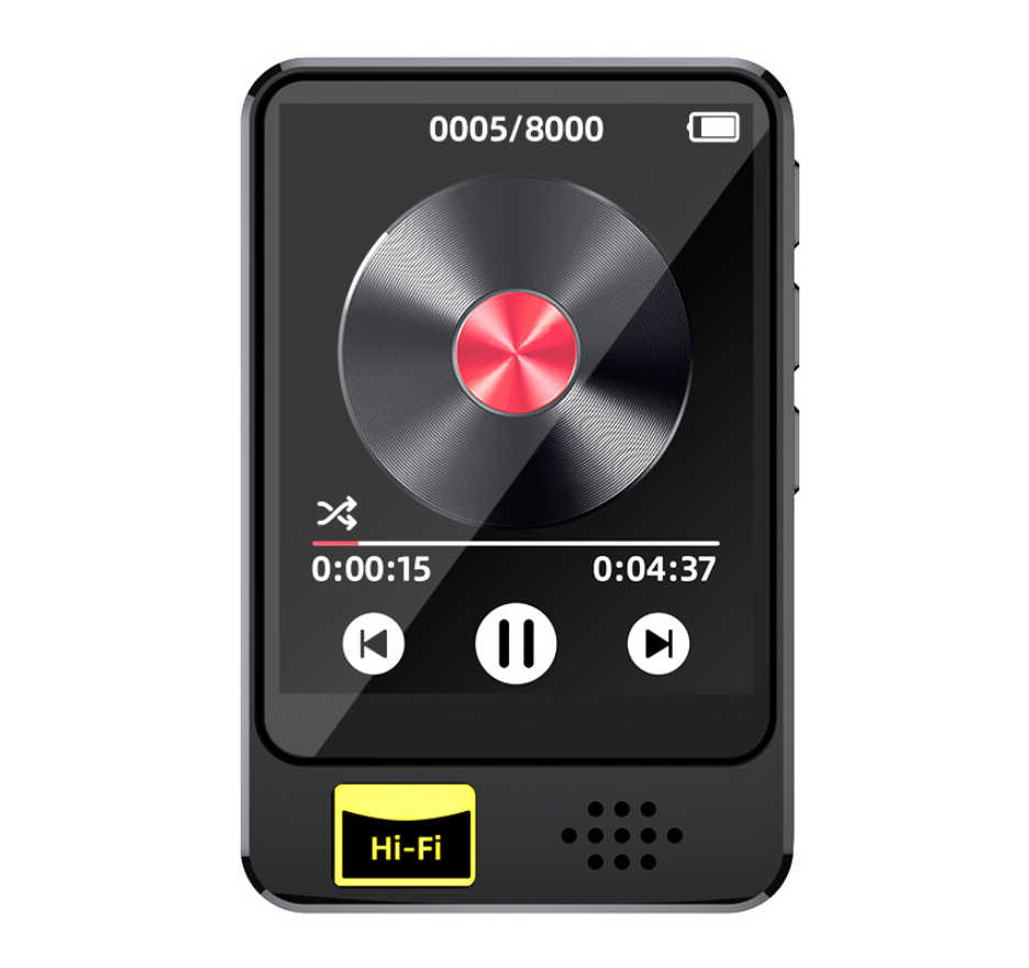 MP3 плеєр Rock Star M16 Bluetooth 5.2 Hi-Fi 32Gb із зовнішнім динаміком металевий