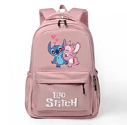 Рюкзак для дівчинки зі Стичем (Stitch) рожевий