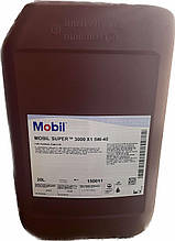 Mobil Super 3000 X1 5W-40, 150011, 20 л.