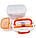 Електричний Ланч Бокс із підігрівом Lunchbox Ys-001, orange, фото 2