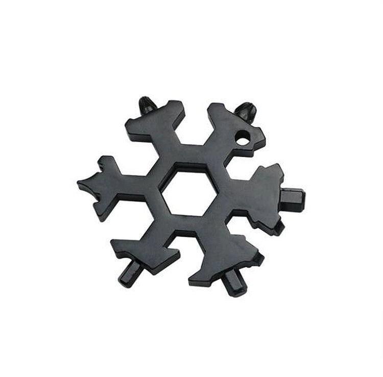 18 в 1 Мультитул викрутка у вигляді сніжинки snowflake wrench tool, фото 1