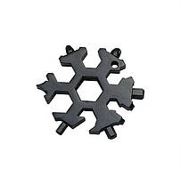 18 в 1 Мультитул викрутка у вигляді сніжинки snowflake wrench tool