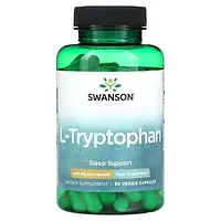 Swanson, L-триптофан, 500 мг, 90 растительных капсул Днепр
