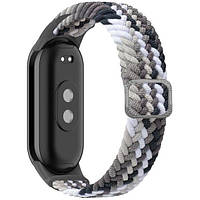 Ремінець плетений для Mi Band 3/4 Colorful Black