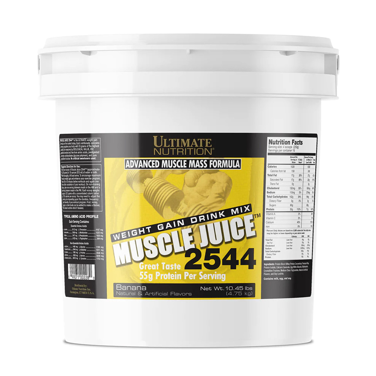 Висококалорійний Гейнер Muscle Juice 2544 - 4750г Банан