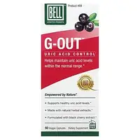 Bell Lifestyle, G-Out, контроль уровня мочевой кислоты, 60 растительных капсул Днепр