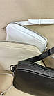 Жіноча шкіряна сумка біла через плече Крос-боді з натуральної шкіри, фото 5