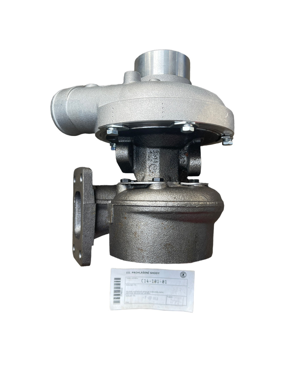 Турбокомпресор Д245 (МТЗ) ТКР 6-01.01 (пр.о CZ Чехія) С14-127-02 Оригінал, фото 1