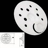 Дожимна манжета рондоль тарілка Wkret-Met TDP 60 Klimas діаметр 60мм з кришкою заглушкою для каркасних дерев'яних будинків та ОСБ, фото 4