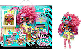 Лялька Лол Твінс трансформер Кора L.O.L. Surprise! Tweens Surprise Swap Curls-2-Crimps Cora Fashion Doll