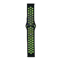 Ремешок Nike Sport 20 mm Watch Active/Galaxy S4 42 mm/Gear S2/Xiaomi Amazfit Black/Volt