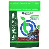 BioTRUST, MetaboGreens, бодрящие ягоды, 261 г (9,2 унции) Днепр
