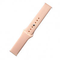 Ремешок Silicone 20 mm Watch Active/Galaxy S4 42 mm/Gear S2/Xiaomi Amazfit Pink Sand