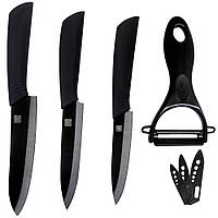 Набор ножей Huo Hou Nano Ceramic Knife Set Black HU0010