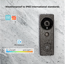 Відеодомофон 2K Wi-Fi з HD-розмовною камерою BIO, фото 4