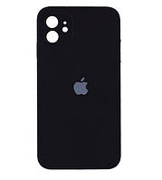 Чехол Silicone Case Square iPhone 11 Black (14)