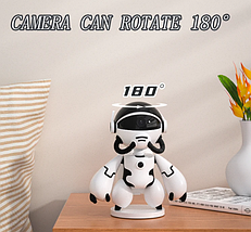 Робот інтелектуальна IP-камера HD WIFI 1080P BIO, фото 5