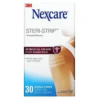 Nexcare, Закрытие ран Steri-Strip, 30 стерильных полосок в Украине