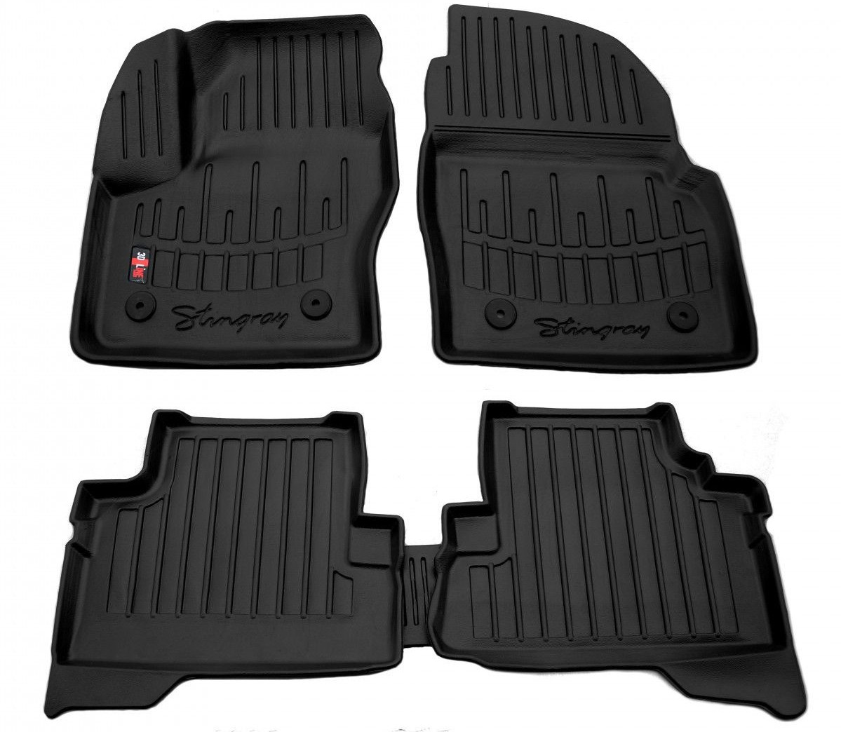 Килимки в салон 3D Ford Kuga II /Escape (2012-2019) з бортом