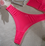 Комплект жіночої нижньої білизни L, Рожевий, фото 7