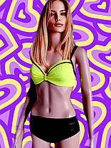 Купальник раздельный в РУБЧИК Z.Five Соня 5716-20 лимон(В НАЛИЧИИ ТОЛЬКО 46 48 УКР р-ры), фото 3