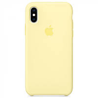 Чехол Apple Silicone Case 1:1 iPhone XS Max Mellow Yellow (11)