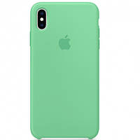Чехол Apple Silicone Case 1:1 iPhone XS Max Spearmint (13)