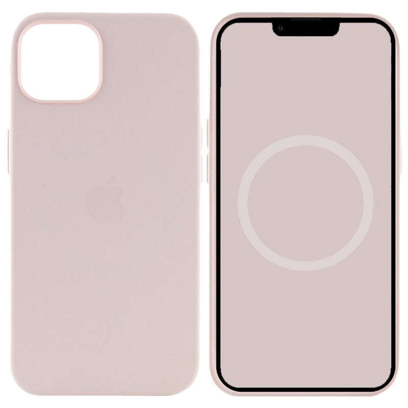 Чехол Silicone case (AAA) full with Magsafe and Animation для Apple iPhone 15 (6.1") FIL - фото 1 - id-p2093530055