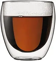 Набір склянок з подвійним склом 250 мл з подвійними стінками 201-31