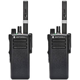 Комплект із 2 шт Оригінальним цифровим рацій Motorola DP4400e UHF 2450 мА·год