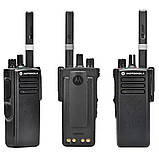 Комплект з 4 шт Оригінальних цифрових рацій Motorola DP4400e UHF 2450 мАг, фото 5