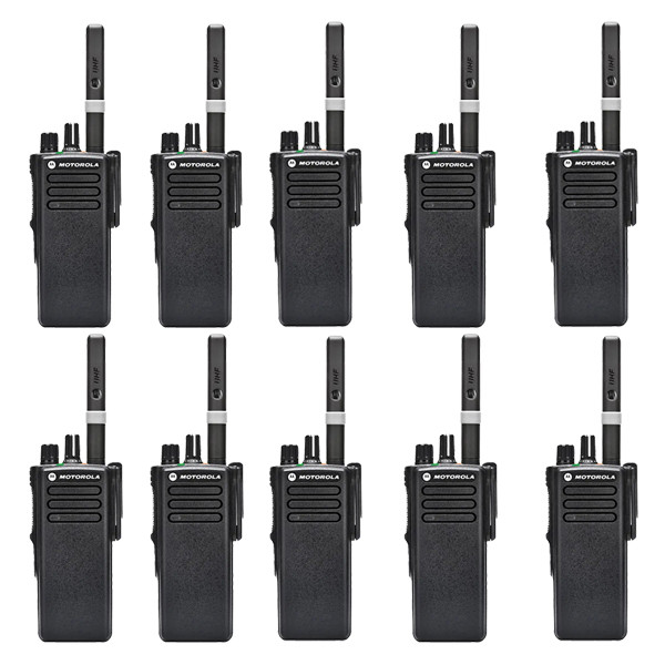 Цифрова радіостанція Motorola DP4400e UHF 2450 мАг Рація Моторола для військових комплект 10 шт., фото 1