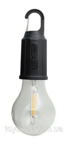Ліхтар кемпінг акумуляторний LED-3 2W, акум., ЗП Type-C,, фото 1