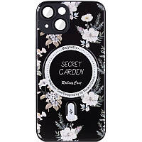 TPU+PC чехол Secret Garden with MagSafe для Apple iPhone 14 (6.1") FIL