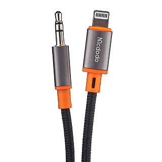Кабель McDodo Castle Series Lightning to 3.5mm Male Cable 1.2m CA-0780 Black