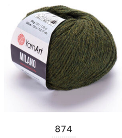 ПРЯЖА ІЗ АЛЬПАКОЮ ТА ВІСКОЗОЮ MILANO