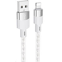 Дата кабель Hoco X99 Crystal Junction USB to Lightning (1.2m) FIL