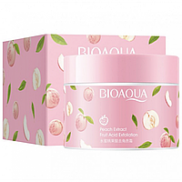 Пилинг-скатка для лица и тела Bioaqua Peach Fruit Acid Exfoliating с экстрактом персика, 120 г