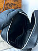 Нагрудна сумка Stefano Ricci Black Leather White Metal Logo, фото 7