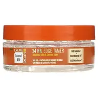 Creme Of Nature, Кокосовое молоко, 24 часа. Edge Tamer, гель для волос, для натуральных волос, 63,7 г (2,25 в