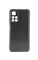 Чехол Soft Carbon для Poco M4 Pro 5G бампер силикон черный